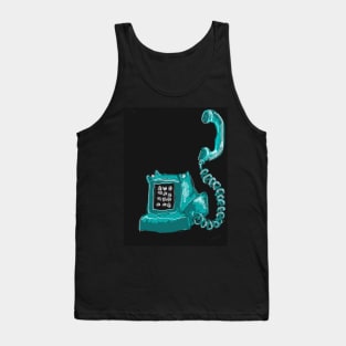 Old fashioned phone Tank Top